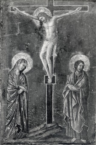 Sotheby's — Anonimo senese sec. XIV - Crocifissione di Cristo — insieme